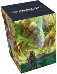 Ultra Pro - Deck Box 100+ - MTG Bloomburrow Black (Season Lands: Swamp (Summer))